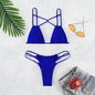 Women's Bikini Swimwear Solid Color Double Layer Fabric Split 5d1d1e1e 8380 43ae adda abcca9c29daf