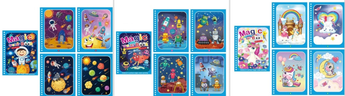 Children's Creative Magic  Water Painting Book 5d2ae8eb 5268 4695 ad84 efc82d88ec3a