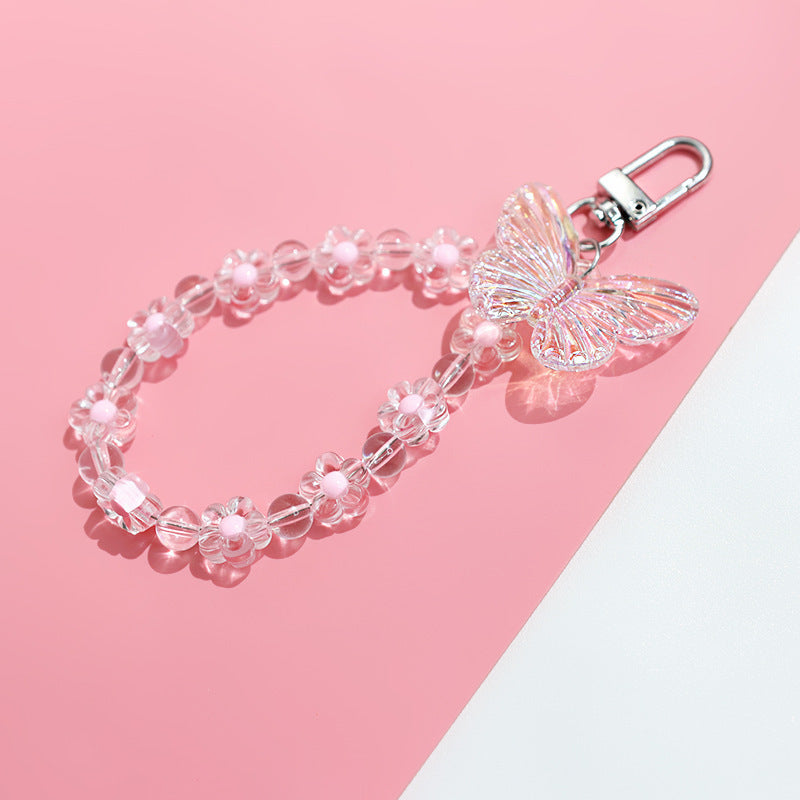 Pastoral Style Wireless Earphone Set Pendant Korean Version Floral Keychain 5d5083da 9786 47f3 ba35 7f6a2e660a9e