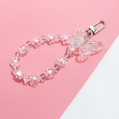 Pastoral Style Wireless Earphone Set Pendant Korean Version Floral Keychain 5d5083da 9786 47f3 ba35 7f6a2e660a9e