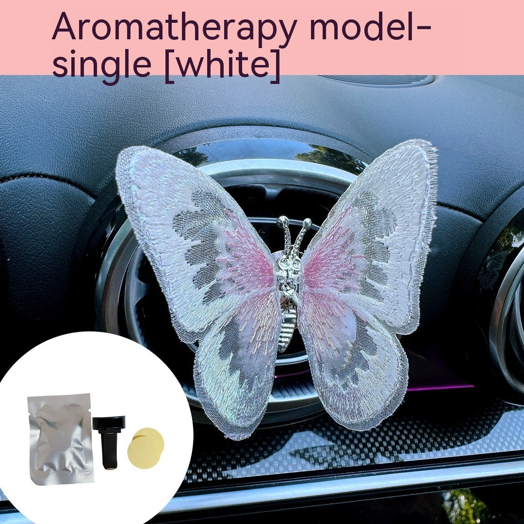 Moving Embroidery Butterfly Center Console Air Outlet Decoration Healing Series Car Accessories 5d6e8a62 f8f4 4b4d 9c2b 0133e
