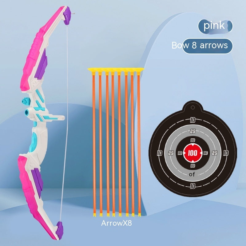 Children's Archery Bow And Arrow Set Arrow Target Quiver Boy Shooting Parent-child Sports Arrow Traditional Sucker 5d76e9bf 3