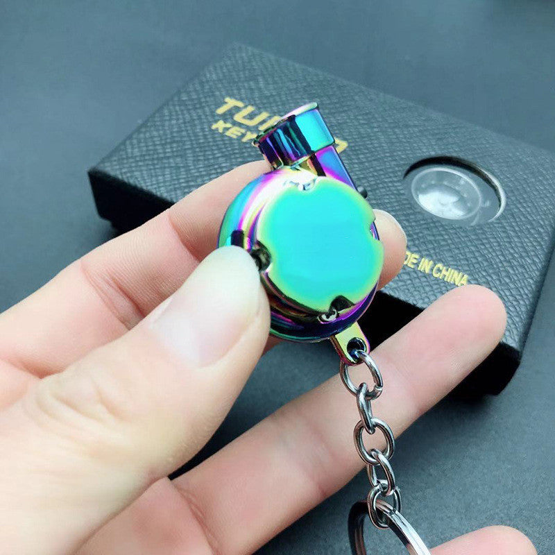 Automotive Turbine Keychain Metal Creative Luminous LED 5dc02bf2 ebaf 472e 8c16 faa9faa15b09