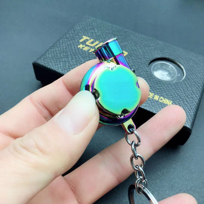 Automotive Turbine Keychain Metal Creative Luminous LED 5dc02bf2 ebaf 472e 8c16 faa9faa15b09
