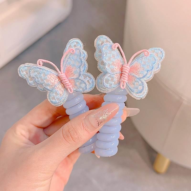 Telephone Wire Hair Ties Hair Rope Hair-binding High Elasticity Not Tight Hair 5dc1645a 2558 4b3c 93c0 00e7e32ebeb2
