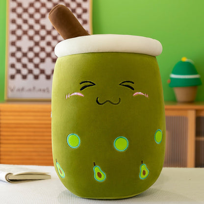 Fruit Milky Tea Cup Pillow Plush Toy Leather Phone Case 5dee213c 13ee 417c a7ea f3a1563c40ce
