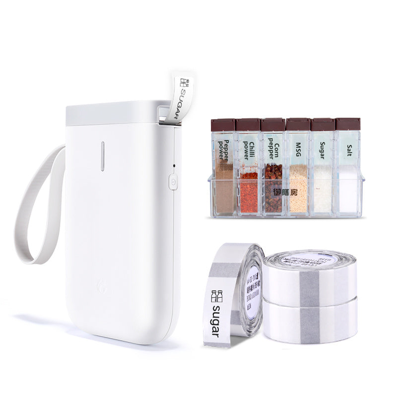 D11 Label Printer Bluetooth-compatible Household Non Drying Label Machine Fast Printing Home Use Office - 图片 4