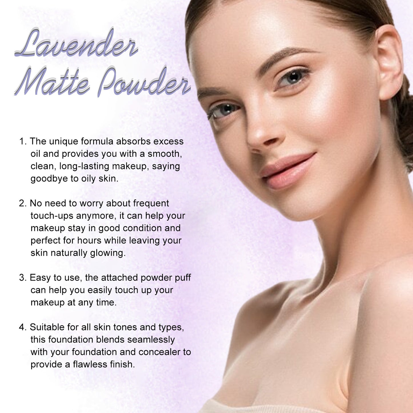 Lavender Matte Powder Matte Finish Light And Not Easy To Makeup 5e01546f 5f17 485b 80ff b70332949b98
