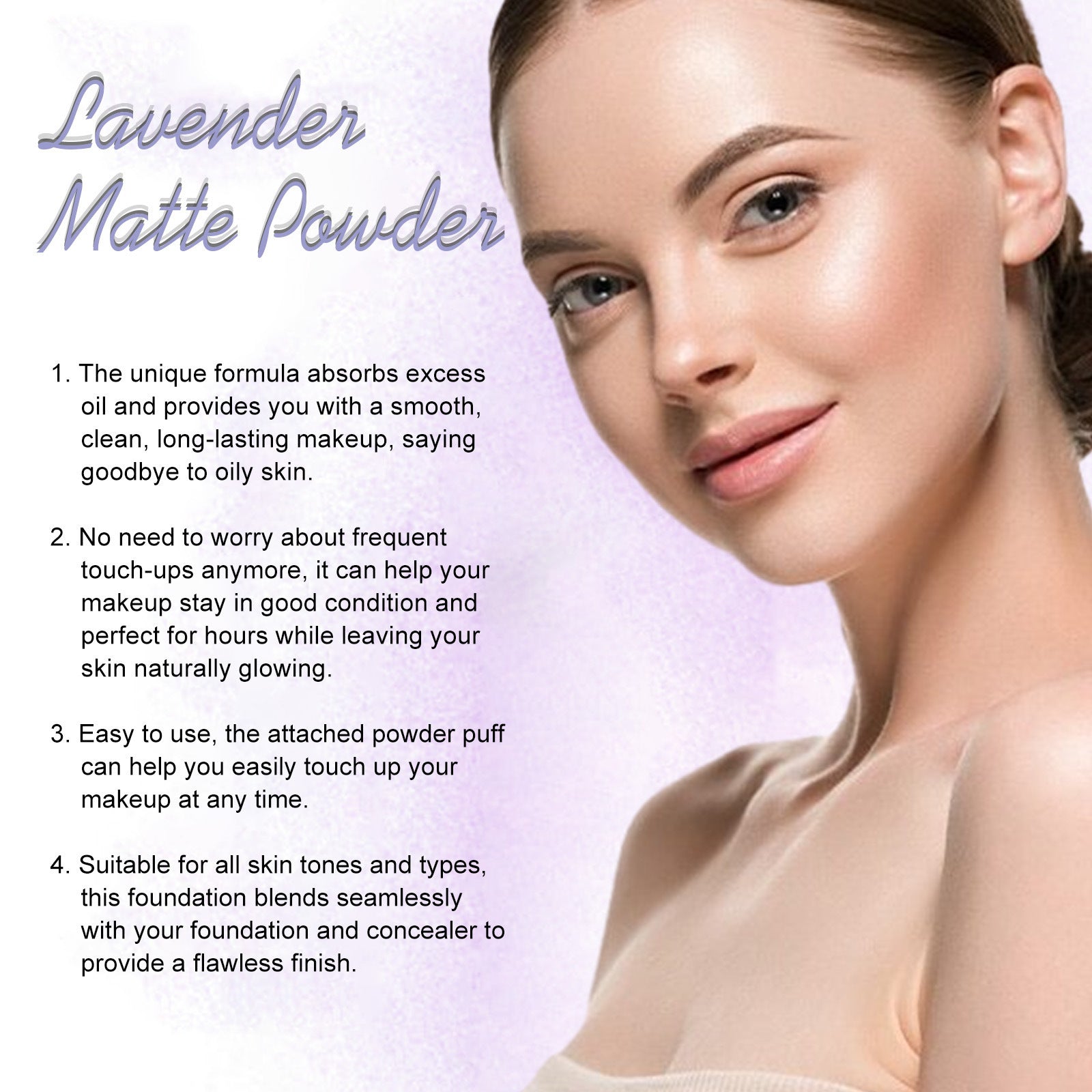 Lavender Matte Powder Matte Finish Light And Not Easy To Makeup 5e01546f 5f17 485b 80ff b70332949b98