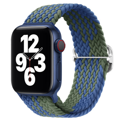 Double Loop Nylon Loop Woven Rainbow Watch Strap 5e152d59 43fb 4436 a0d3 51a2a8d51208
