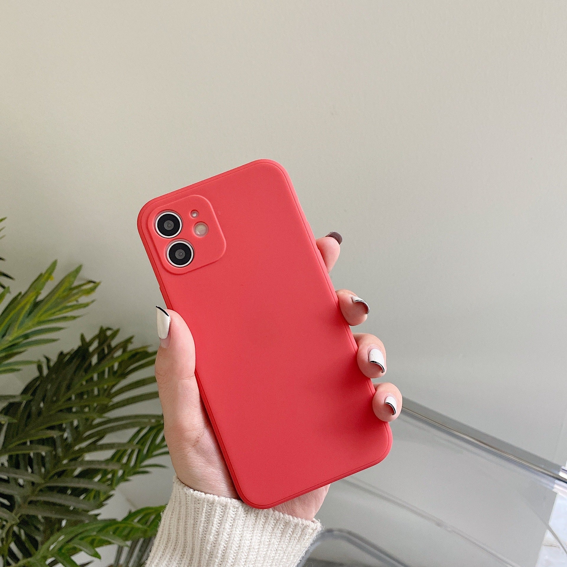 Fashion Simple Solid Color Phone Case Protection Cover 5e15473e 132b 4230 a7aa 0b301c851689