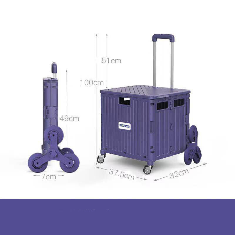 Fashion Folding Trolley Shopping Storage Trolley 5e164ed9 68f0 4855 9a22 90f0b627996c