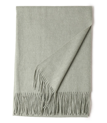 New Solid Color Wool Long Beard Warm Tassel Scarf Thick 5e179bdb fd91 45f7 b06d 154bc0d60817