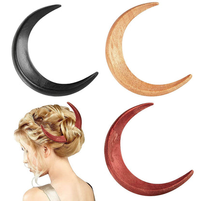 Moon Hairpin Crescent-shaped Hairpin Barrettes 5e29279e 7ae8 4eb8 8dd9 a07545fa01aa