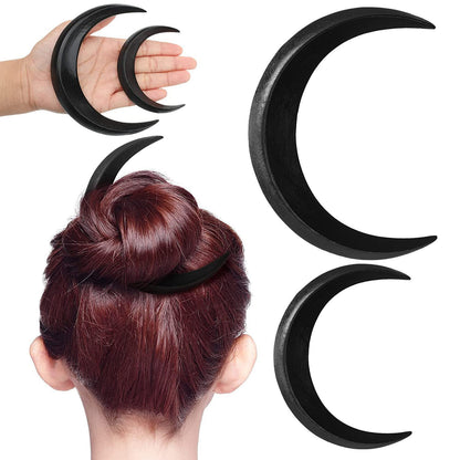 Moon Hairpin Crescent-shaped Hairpin Barrettes 5e2e3772 028e 4026 b95c d9aa0a9fe1e9