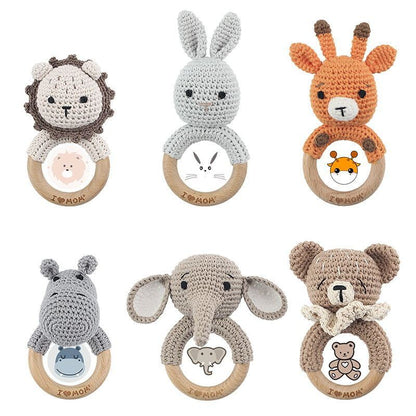 Baby Rattle Hand Woven Cartoon Animal Bracelet Newborn Soothing Doll 5e3a97c8 2531 4c19 bb8a b9d340625f53