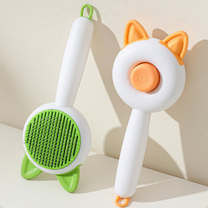Pet Dog Brush Cat Comb Self Cleaning Pet Hair Remover Brush For Dogs Cats Grooming Tools Pets Dematting Comb Dogs Accessories
