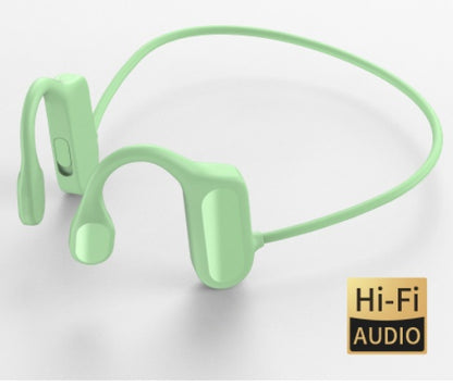 New High-power Bone Conduction Neck-mounted Bluetooth Earphones Without Ear Movement