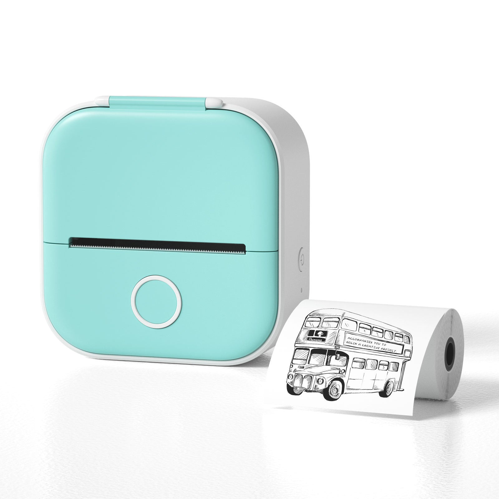 Portable Mini Thermal Label Printer Home Photo Printer Student Wrong Question Printer Bluetooth-compatible Mini Label Printer Price Tag - 图片 20
