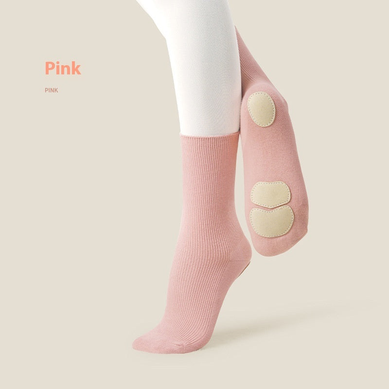Middle Tube Non-slip Professional Classical Dance Practice Socks 5ea28756 229d 4f6e 9d79 88ce98ee4efe