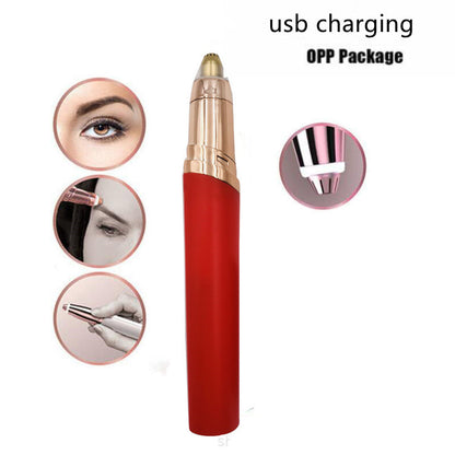 Eyebrow Epilator Maquiagem Profissional Completa Trymer Do Brwi Eye Brow Trimmer For Rasoir Visage Femme Make Up Eye Brow Sha