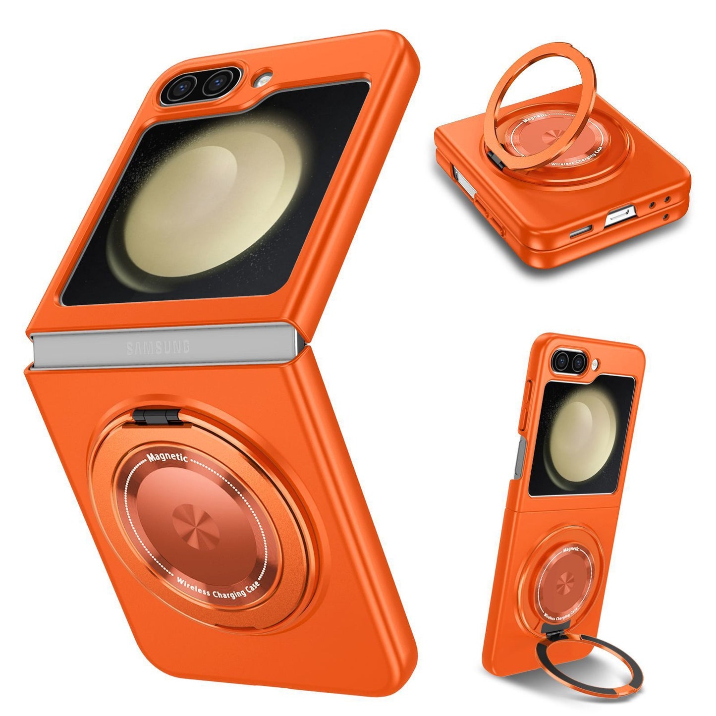 Applicable SAM Z Flip6 Degree Rotating Folding Bracket Strong Magnetic Suction Phone Case 5ede5c85 8e6c 4c03 a188 b4494a684bb