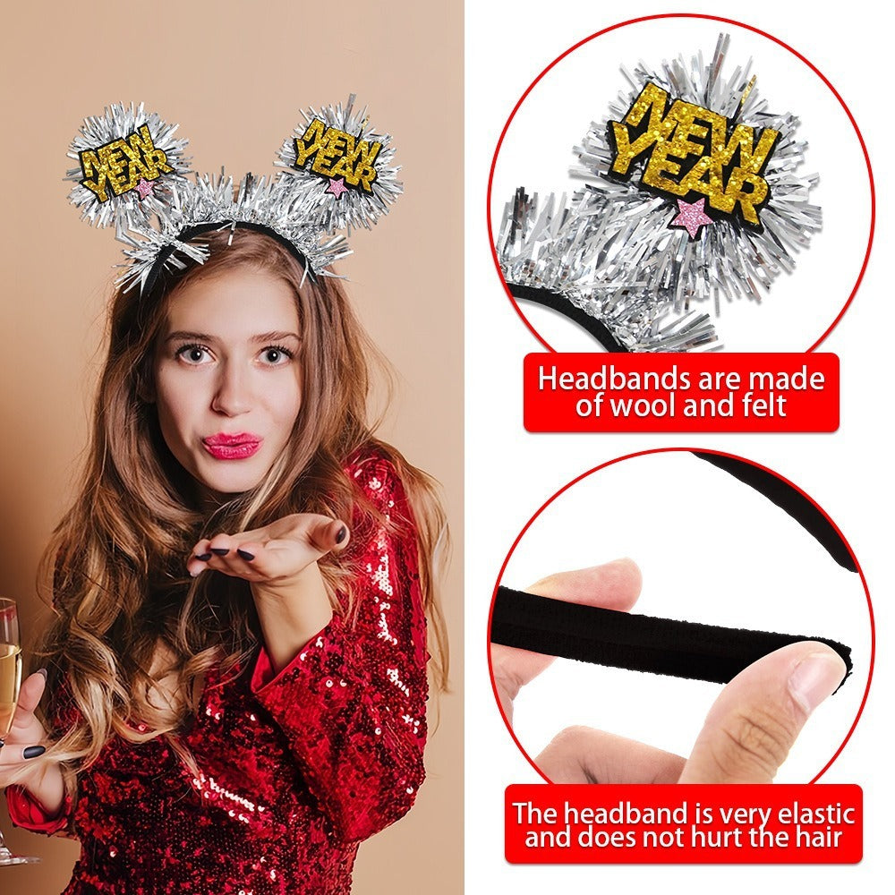Happy New Year Headband 2025 Party Headband 5ef440f2 9268 4b14 8024 baf59e627c56