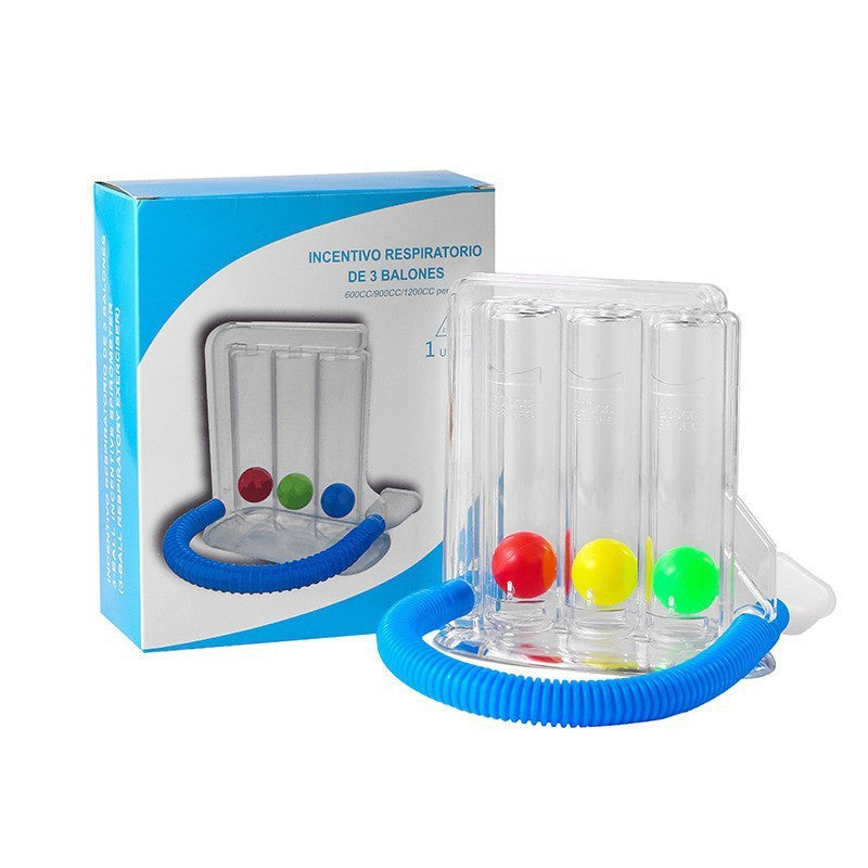 Breathing Trainer Three-ball Instrument Vital Capacity Training 5efa7231 67f3 4a70 8b67 fd62744bb6a5