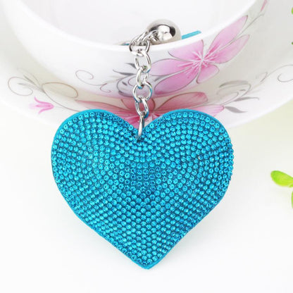 Peach Heart Hot Rhinestone Leather Advertising Keychain 5f19e0e3 a1f4 4f53 ac9f 6a7b5b13d3d5