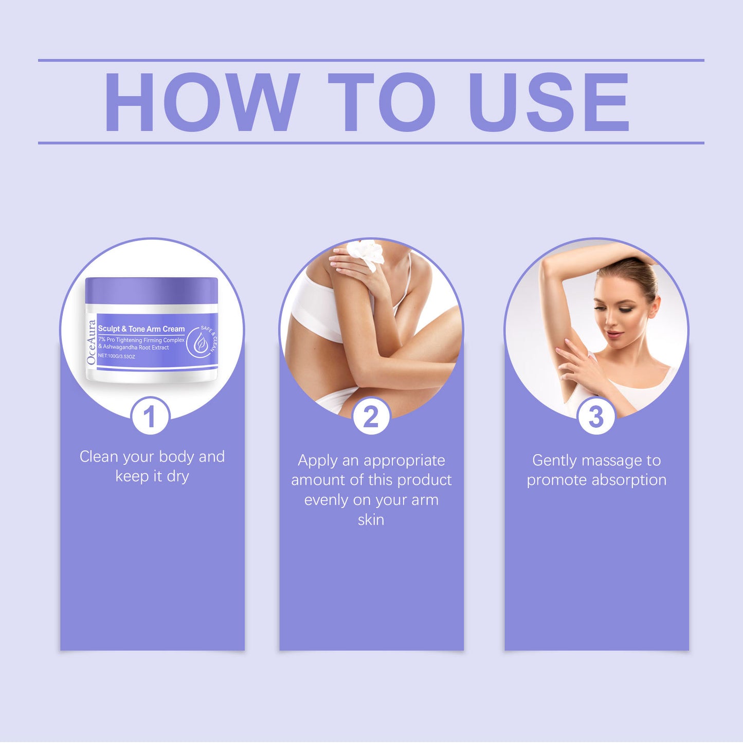 Styling And Tone Arm Firming Skin Cream