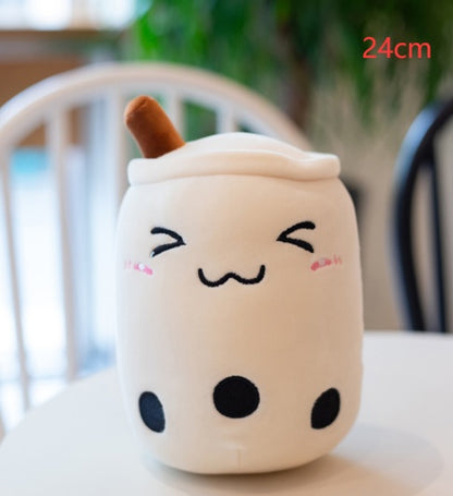 Cute Fruit Drink Plush Stuffed Soft Strawberry Milk Tea Plush Boba Tea Cup Toy Bubble Tea Pillow Cushion Kids Gift 5f3b17b9 5