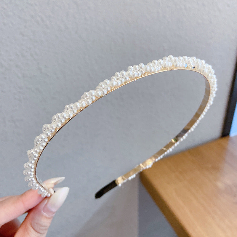 Sen Simple Pearl Thin Headband Hair Accessories Headband 5f3c342e e9b6 4371 b27b 53a647da060e