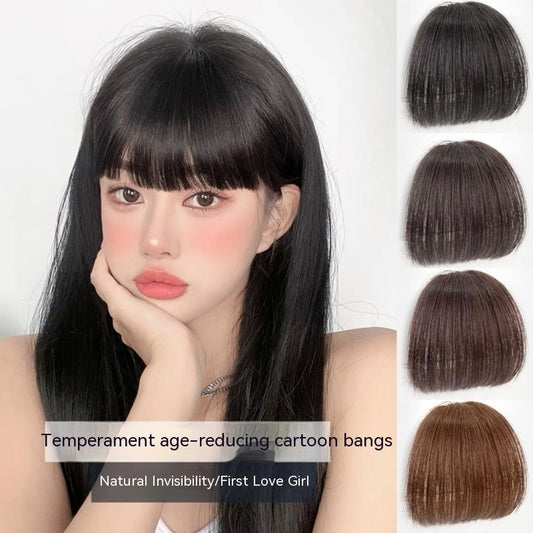 Natural Forehead Artificial Hair Straight Bangs Wig Set Seamless Invisible Wig Set 5f5d4f3b b32b 427b 848c 3ad5171aacbb trans