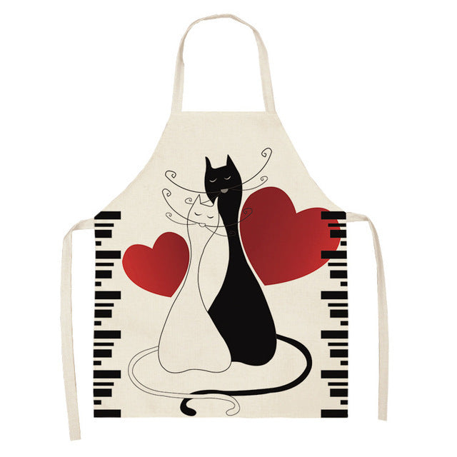 Cute Cartoon Cat In Apron 5f869803 baa8 4795 98e9 3d8570fbc556