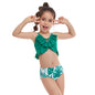 Girls'  Small Ruffled Split Swimsuit 5fa73850 c0f4 413b 8746 64024dfd3ad7