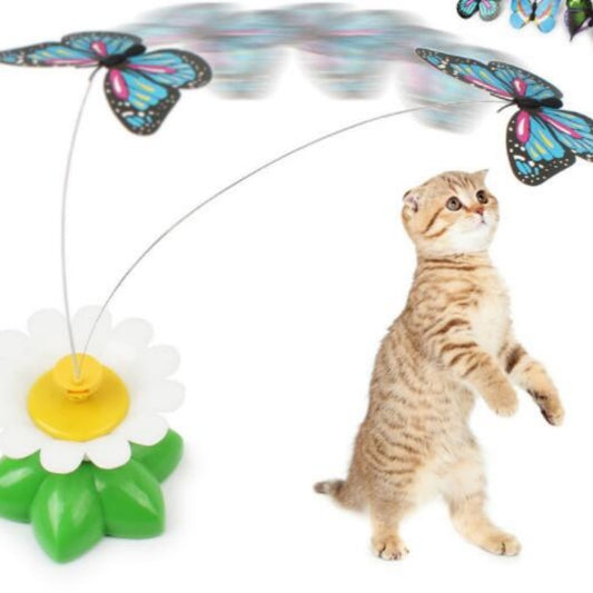 Electric Automatic Rotating Flower Pet Products 5fd79fa3 936d 4613 b028 b202e65e3674