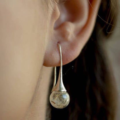 Handmade Dandelion Glass Ball Ear Hook 5fe5e9da d93f 4e97 a9ff 68e70a132be0
