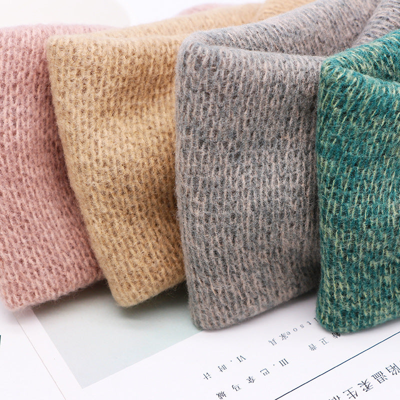 Woven Knitted Turban Headband Sweet And Versatile Wide-brim Headdress 600d371f c1e0 47af bdb7 50eff29fc12b