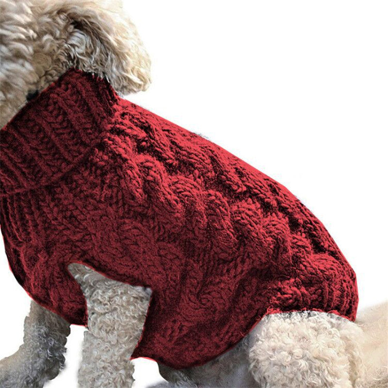 New Pet Sweater Dog Clothes Pet Supplier Winter Warm Clothing 6010486980312