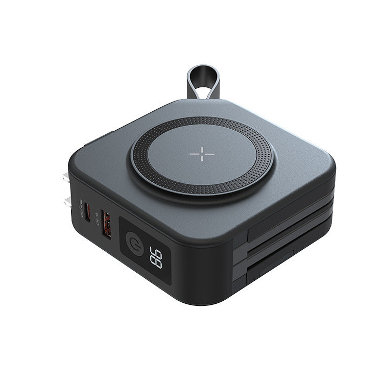 Magnetic Wireless Power Bank Five-in-one - 图片 4