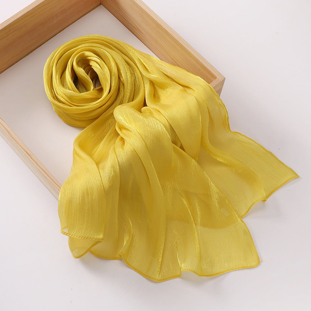 Breathable Cool Island Satin Smooth Silk Toe Scarf 602485e0 6772 4e24 a8d3 1d2fe08ba7f7