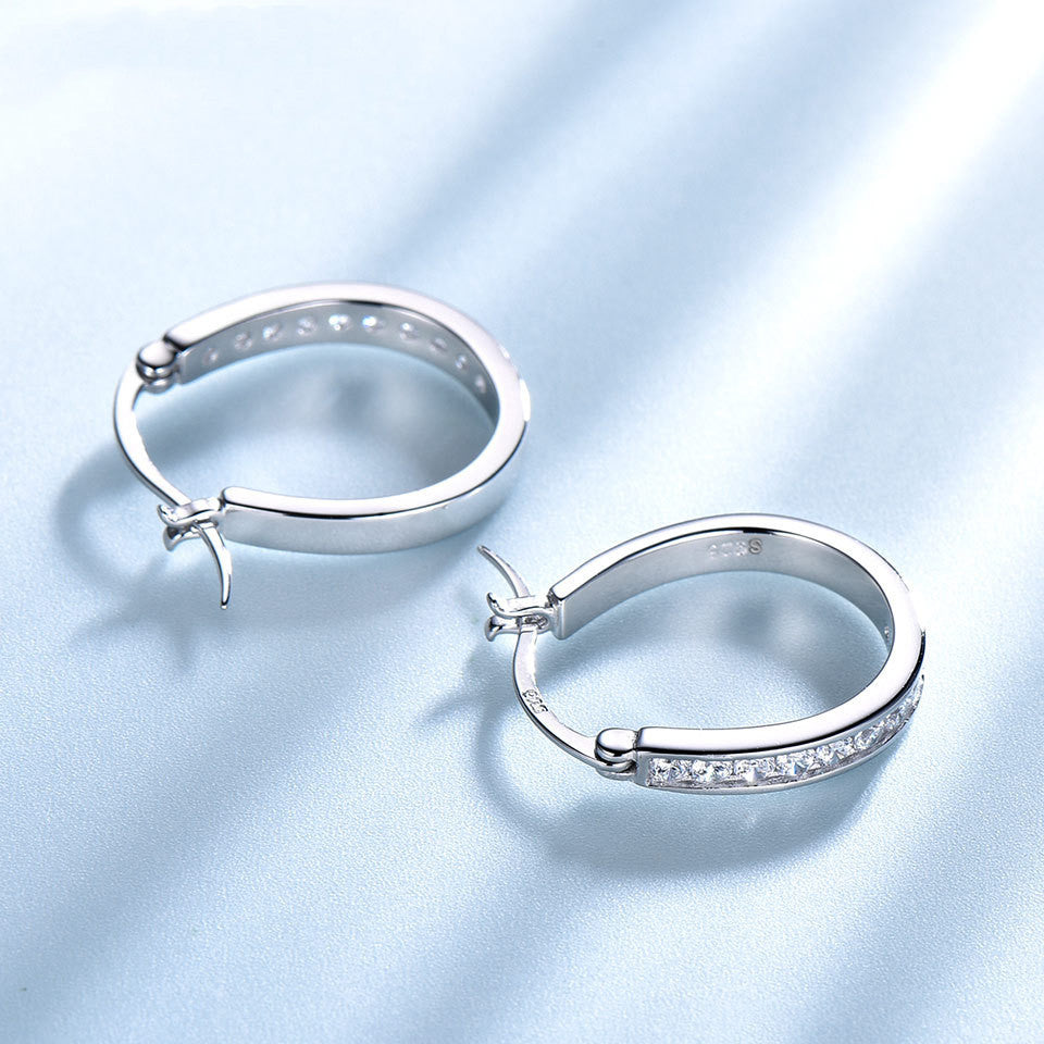 925 Sterling Silver Clip Earrings - HD Wireless Product #2