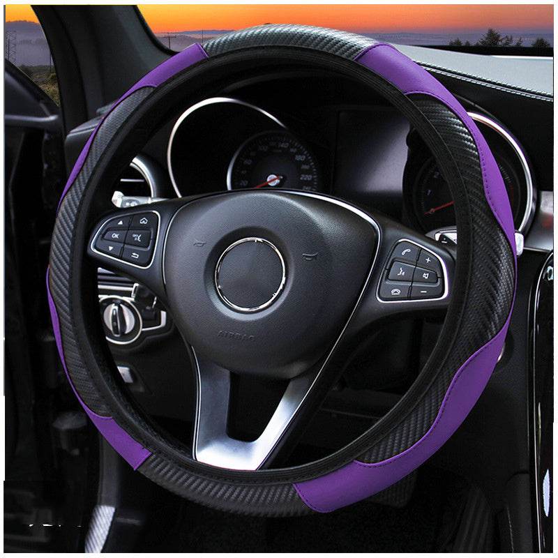 Car Steering Wheel Cover Carbon Fiber Sports Model Without Inner Ring 602bbf91 7407 4811 a6d9 dc7bac437429