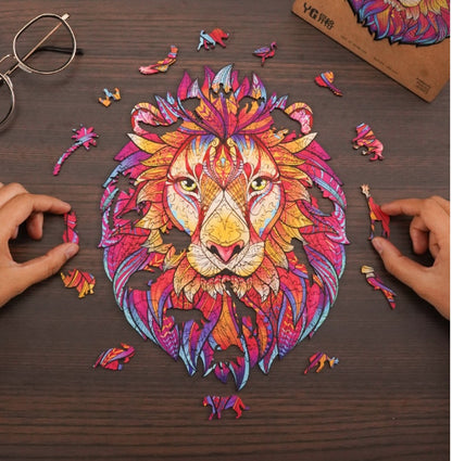 DIY Wooden Puzzles Animal Shaped The Best Christmas Gift Wooden Puzzles 603939008912