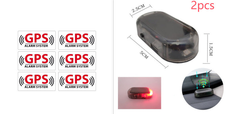 Solar simulation anti-theft warning light 6043b4b1 ad25 46ad b50c 98a23adafb4f