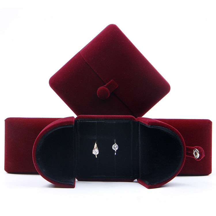 Flannelette Box Jewelry Pendant Necklace Box 60549833 8f8c 4504 acbc 3cded0c16f9b