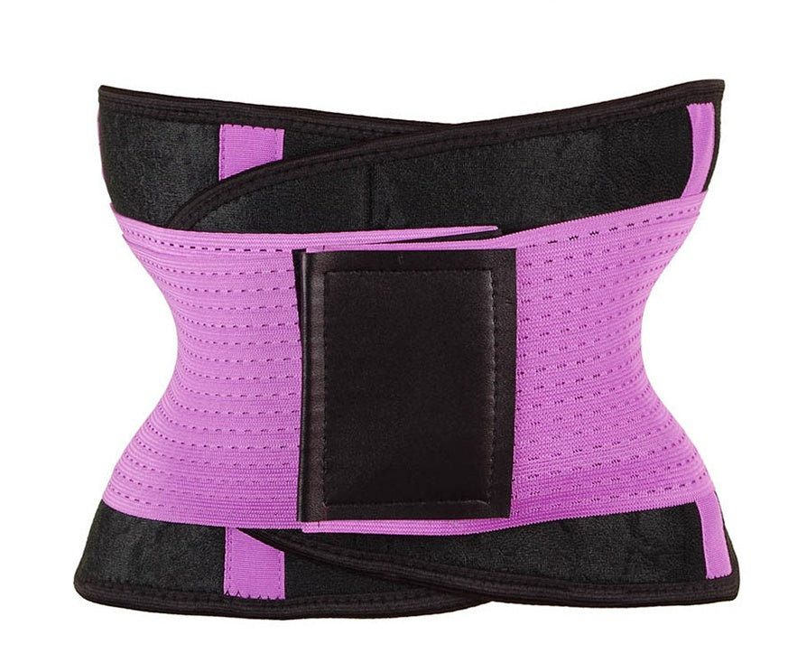 Waist Trimmer Belt Body Shaper Abdominal Trainer Weight Loss Fat Burning Straps 6055269306450