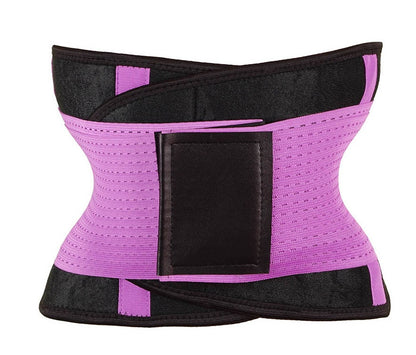 Waist Trimmer Belt Body Shaper Abdominal Trainer Weight Loss Fat Burning Straps 6055269306450