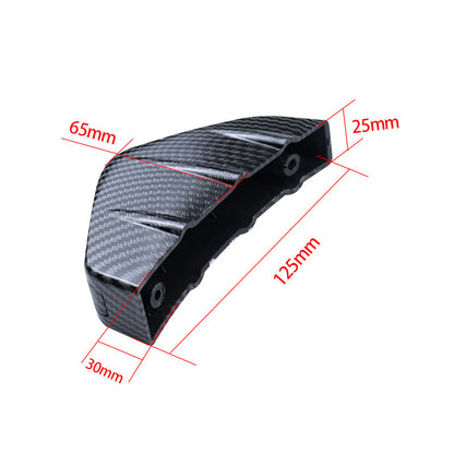 Automotive Universal Triangle Rear Spoiler Carbon Fiber Chassis 606d7466 9f44 49ee 9a93 570fa0c89abd