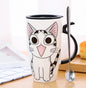 Large 600 ml Cute Ceramic Cat Mug 60768341391